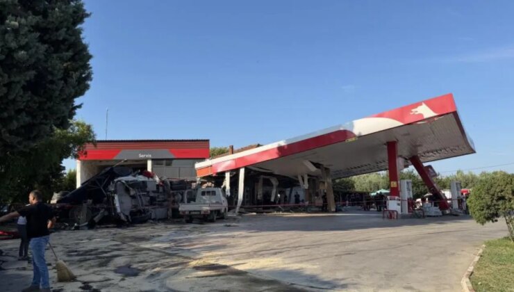 Ölüm benzin istasyonu marketinde alışveriş yaparken yakaladı