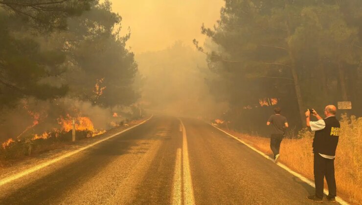 Orman yangınları devam ediyor… Bayan Yumaklı son durumu açıkladı