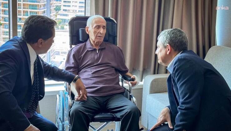 Özgür Özel’den Hikmet Çetin’e ziyaret