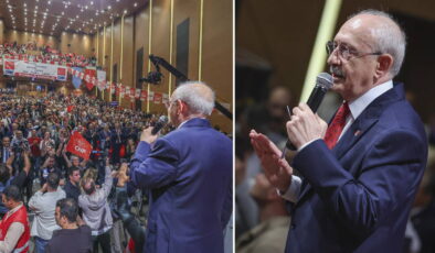 ‘Paralı figüranlarla’ dolu salonda konuşan Kılıçdaroğlu: ‘Parayla satın alınmayacak adamların CHP’de olması lazım’