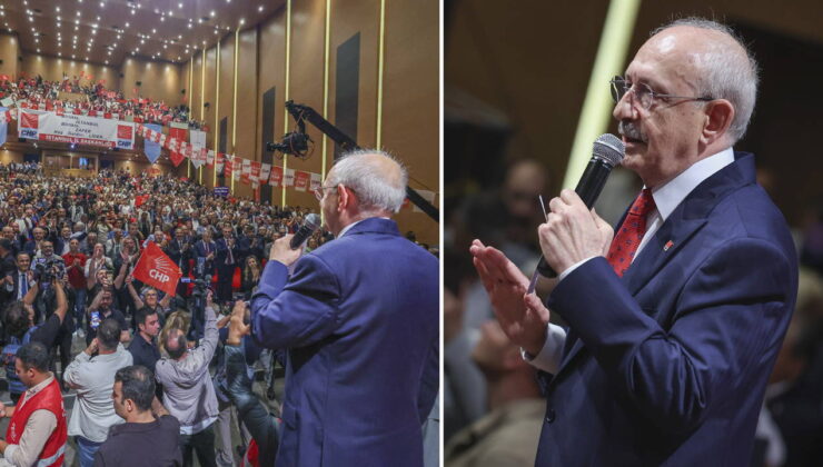 ‘Paralı figüranlarla’ dolu salonda konuşan Kılıçdaroğlu: ‘Parayla satın alınmayacak adamların CHP’de olması lazım’