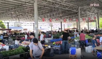 Pazarda dert yanan esnaf: ‘Ekonomi gitti, insanlar öldü, kefenleyip gömecek adam lazım’