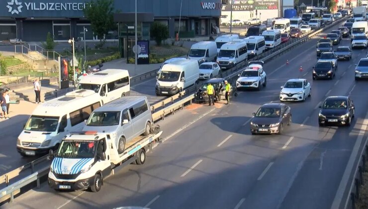 Pendik’te zincirleme kaza: Yaralılar var