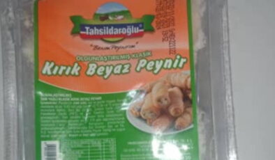 Peynirinde ‘ölümcül bakteri’ tespit edilmişti: Tahsildaroğlu’ndan açıklama geldi