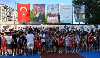 Sinop’ta 9. Uluslararası Mustafa Berkay Akbaş Sokak Basketbolu Turnuvası başladı