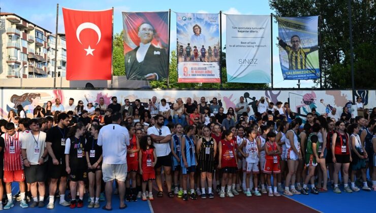 Sinop’ta 9. Uluslararası Mustafa Berkay Akbaş Sokak Basketbolu Turnuvası başladı