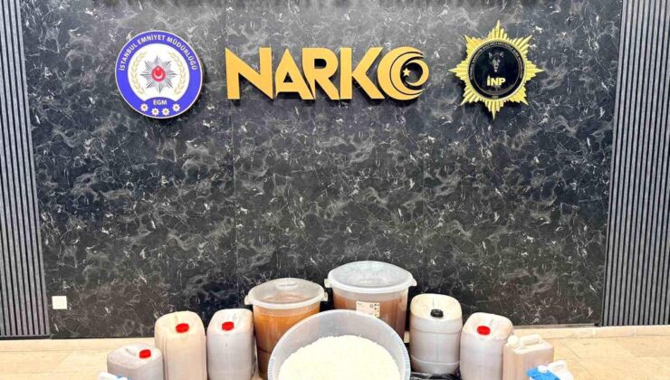 Şişli’de uyuşturucu operasyonu: 239 kilo uyuşturucu ele geçirildi