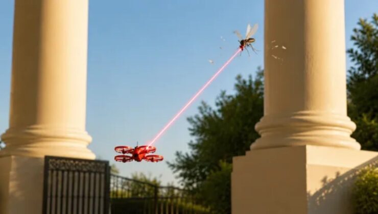 Sivrisineklerin sonu geliyor: Avcı drone tanıtıldı