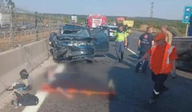 TEM Otoyolu’nda zincirleme kaza: 5 yaralı