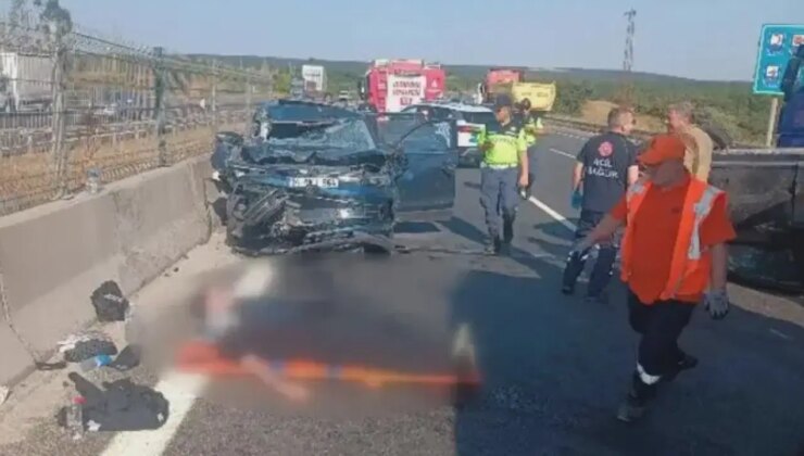 TEM Otoyolu’nda zincirleme kaza: 5 yaralı
