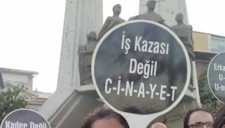 Üzerine konteyner devrilen işçi öldü