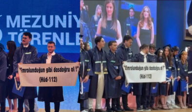 Yeditepe Üniversitesi’nden ayet pankartı açıklaması: ‘İnceleme başlatıldı’