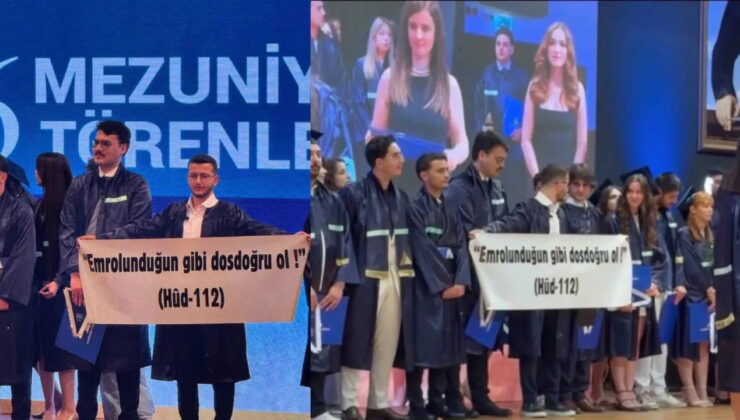 Yeditepe Üniversitesi’nden ayet pankartı açıklaması: ‘İnceleme başlatıldı’