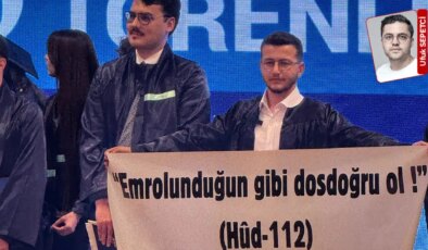 Yeditepe’deki ayet pankartı tartışmasında yeni görüntüler: İkinci Kabataş vakası mı?