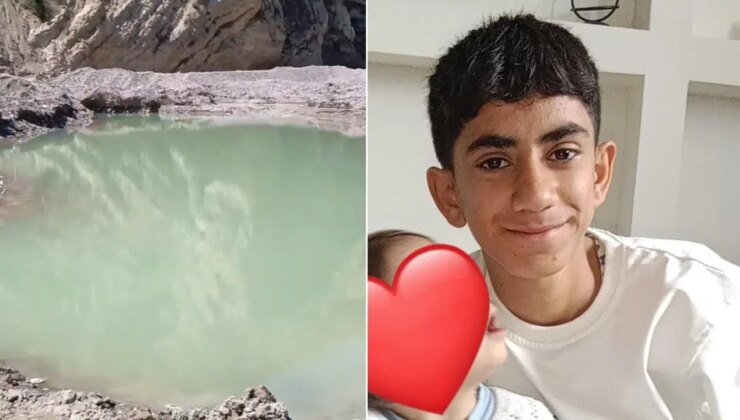 12 yaşındaki çocuk hafriyat alınan gölette boğuldu