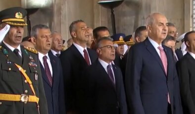 30 Ağustos Zafer Bayramı kutlanıyor… Erdoğan ve devlet erkanı Anıtkabir’de