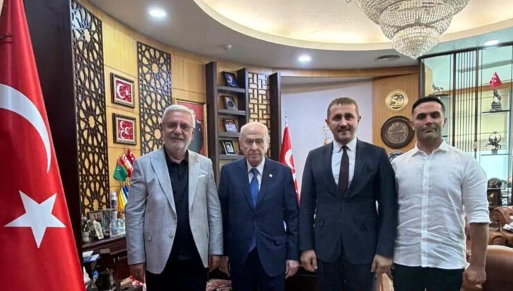 AKP’li Mehmet Metiner, Devlet Bahçeli’yi ziyaret etti