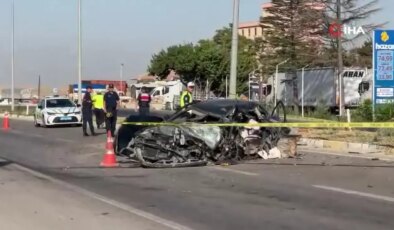 Aksaray’da otomobil takla attı: 2 ölü, 2 ağır yaralı