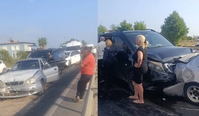 Antalya’da zincirleme kaza… 6 araç birbirine girdi: Çok sayıda kişi yaralandı
