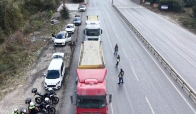 Arnavutköy’de Hafriyat Kamyonlarına Sıkı Denetim