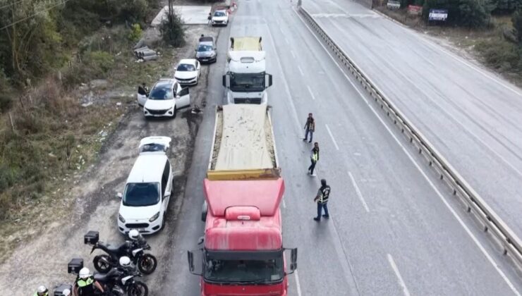 Arnavutköy’de Hafriyat Kamyonlarına Sıkı Denetim