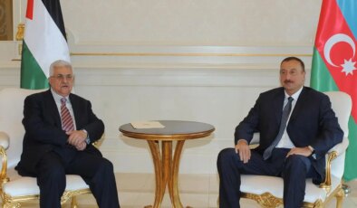 Azerbaycan’dan Filistin Büyükelçiliği’ne mali destek