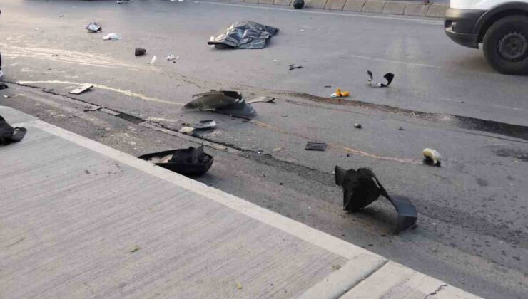 Başakşehir’de motosiklet kazası: 1 ölü