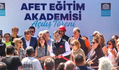 Beşiktaş Afet Eğitim Akademisi 17 Ağustos’un yıl dönümünde açıldı