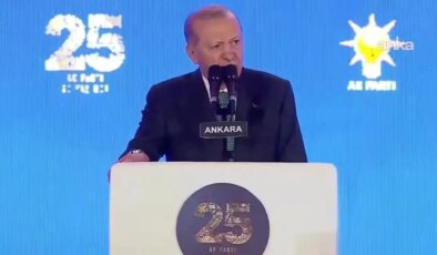 Erdoğan AKP’nin 25. yılında konuştu: ‘Daha yeni başlıyoruz’