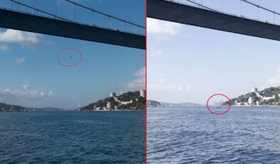 FSM’de korku dolu anlar: Köprüden atlayan kişiyi botla kurtardılar!