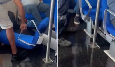 Girne’de gemi faciası: Batan geminin içinden yeni görüntüler