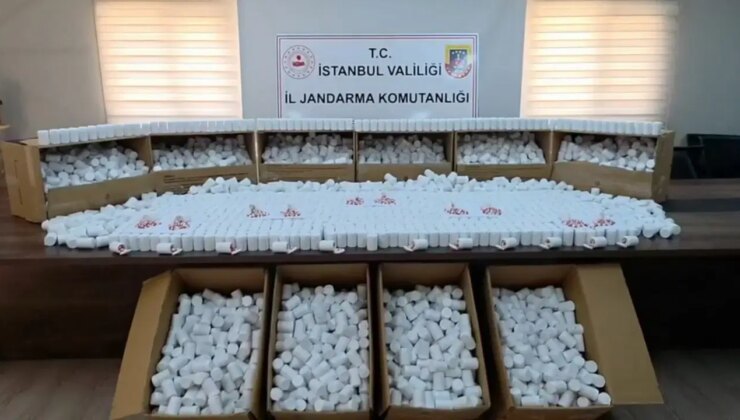 İçişleri duyurdu… İstanbul’da dev uyuşturucu operasyonu: 257 bin uyuşturucu hap ele geçirildi