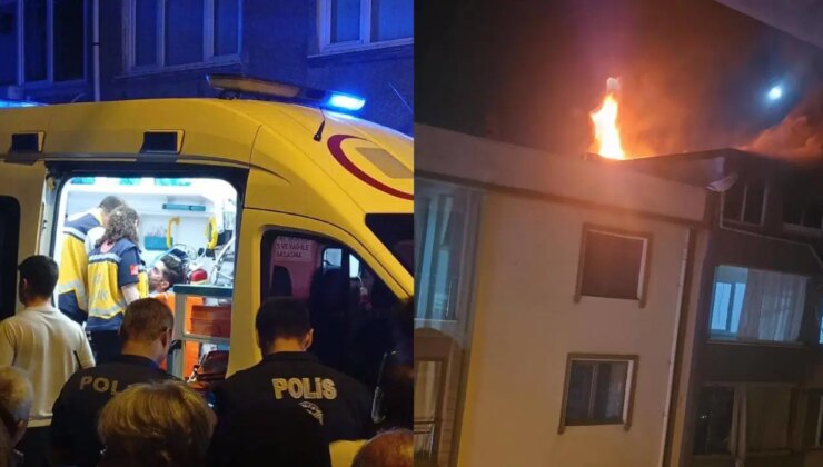 İstanbul’da 5 katlı binada yangın paniği: 1 kişi dumandan etkilendi