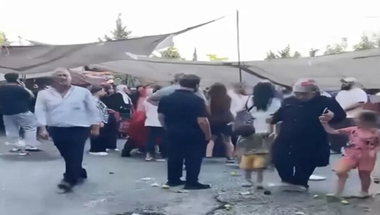 İstanbul’da pazarda ‘ürünlere zarar verdin’ kavgası: Kadın başından yaralandı, esnaf tutuklandı