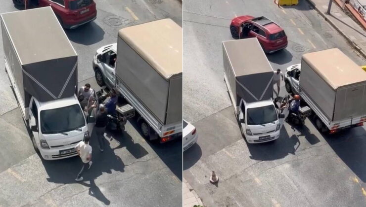 Kağıthane’de trafikte silahlı kavga: 2 sürücüye 360 bin lira ceza kesildi