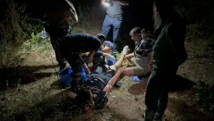 Korkunç olay… Ormana götürdükleri genci, silahla bacağından yaralayıp kaçtılar!