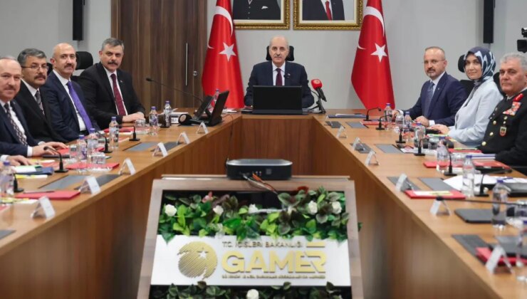 Kurtulmuş’tan ‘çerçeve yasa’ sonrası güvenlik zirvesi
