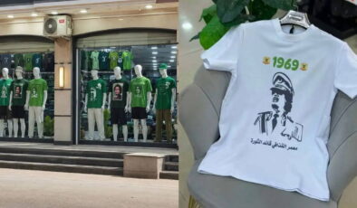 Libya’da ‘Kaddafi’ modası: Tişörtler tartışma yarattı