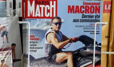Macron’a ‘jet ski’ tepkisi: Yangınların gölgesinde tatil