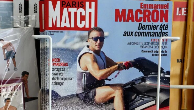 Macron’a ‘jet ski’ tepkisi: Yangınların gölgesinde tatil