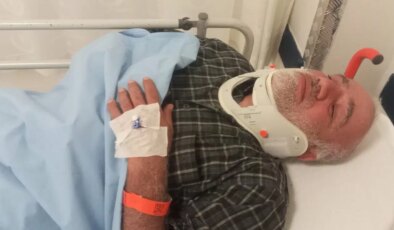 Maden işçilerinin Bakanlık önündeki eyleminde bir işçi hastaneye kaldırıldı
