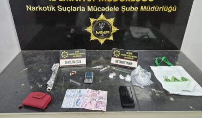Mersin’de uyuşturucu operasyonu: 2 kişi tutuklandı