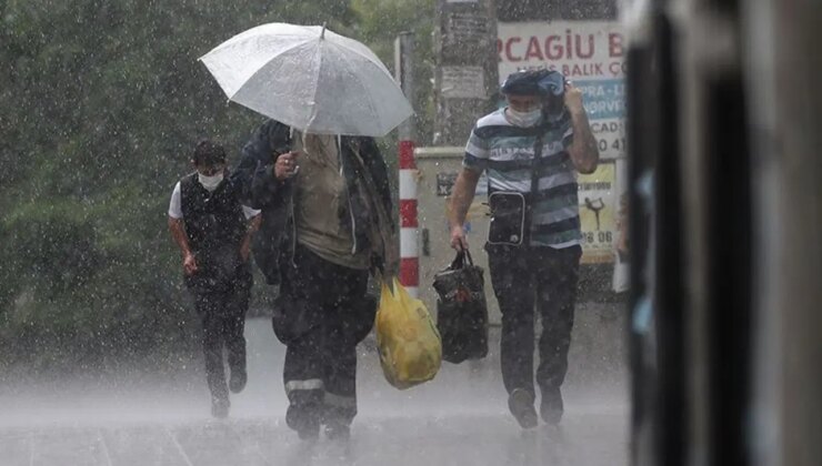 Meteoroloji saat verdi: 2 il için kuvvetli yağış uyarısı!