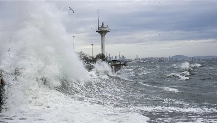 Meteoroloji’den Marmara için ‘fırtına’ uyarısı