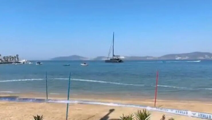 Muğla’da halk plajı, deniz suyundaki kirlilik şüphesiyle kapatıldı