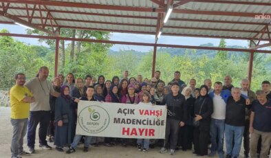 Ordu’nun Yeni Sayaca Mahallesi sakinleri bentonit madenine karşı çıkıyor
