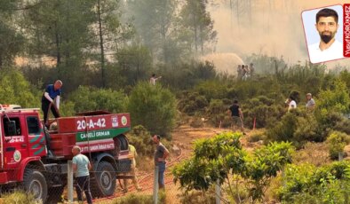 Orman yangınına giden OGM ekiplerinden tünel ücreti istendi, araçlar eski dağ yolunu kullanmak zorunda kaldı