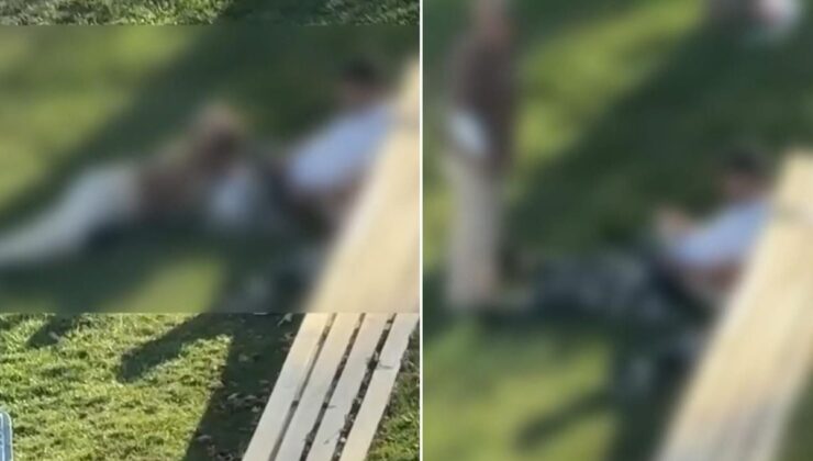 Parkta uygunsuz görüntüler bitmiyor! Bu kez Pendik’te kaydedildi
