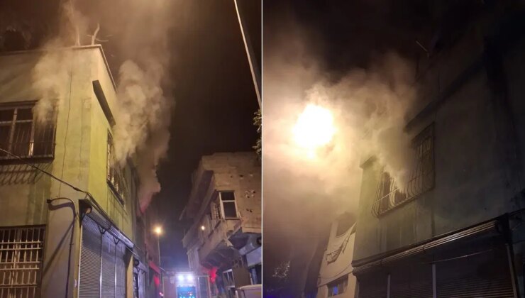 Siirt’te korkutan yangın! Karısıyla tartışıp evini ateşe verdi