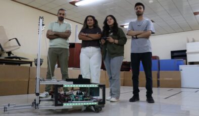 Sivas’ta üniversite öğrencilerinden fabrikalara yapay zekalı forklift
